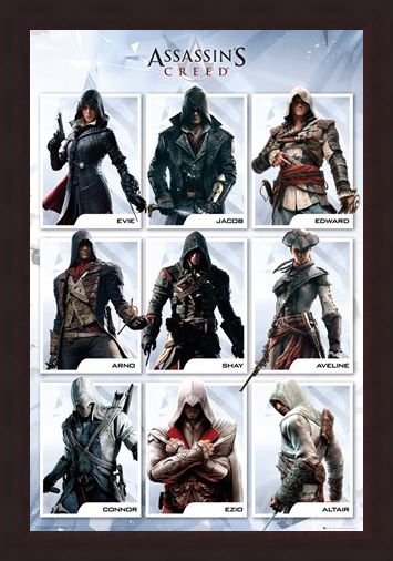 Framed Framed The Brotherhood Evolution - Assassins Creed