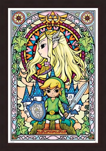 Framed Framed Holy Hyrule - The Legend Of Zelda