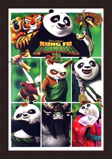 Framed Framed A Martial Arts Masterpiece - Kung Fu Panda 3