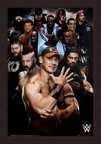 Framed Framed Superstars 2016 - WWE