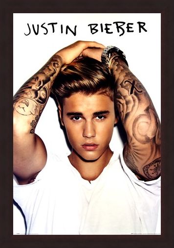 Framed Framed Musical 'Purpose' - Justin Bieber