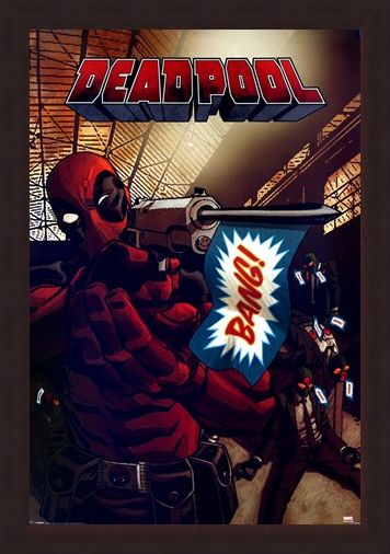 Framed Framed Bang! - Deadpool
