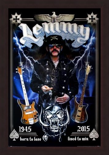 Framed Framed Lemmy Commemorative - Motorhead