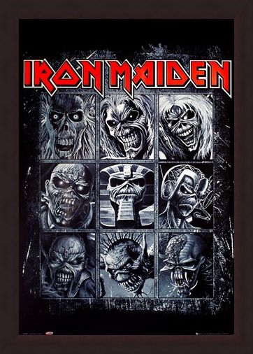 Framed Framed Nine Eddies - Iron Maiden