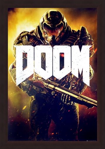 Framed Framed UAC Marine - Doom