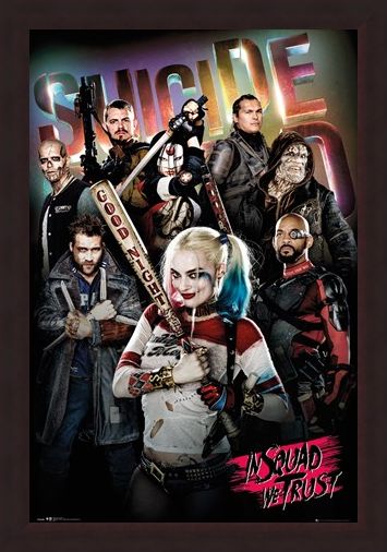 Framed Framed In Squad We Trust - Suicide Squad