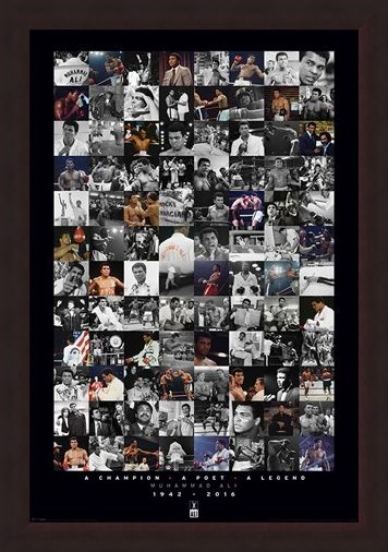 Framed Framed A Commemorative Montage - Muhammad Ali