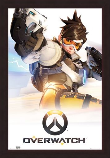 Framed Framed Omnic Crisis Cover Art - Overwatch