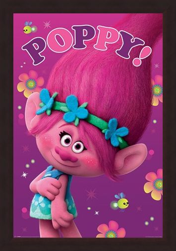 Framed Framed Poppy - Trolls The Movie