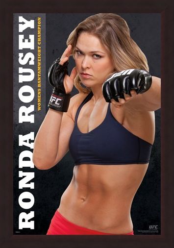 Framed Framed Ronda Rousey - UFC
