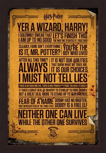 Framed Framed Do You Solemnly Swear You're Up To No Good? - Harry Potter Quotes