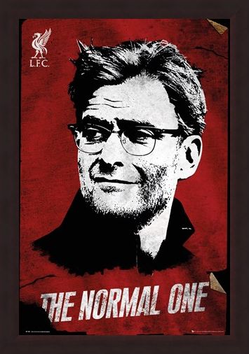 Framed Framed "The Normal One" Jürgen Klopp - Liverpool FC