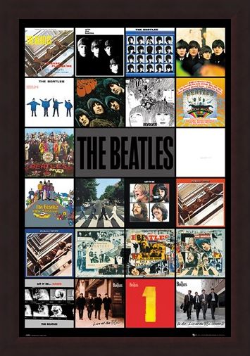Framed Framed Albums - The Beatles