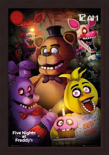 Framed Framed Group Shot - Five Nights At Freddy's