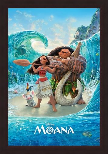 Framed Framed Magical Sea - Disney's Moana