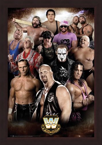 Framed Framed Wrestling Legends - WWE