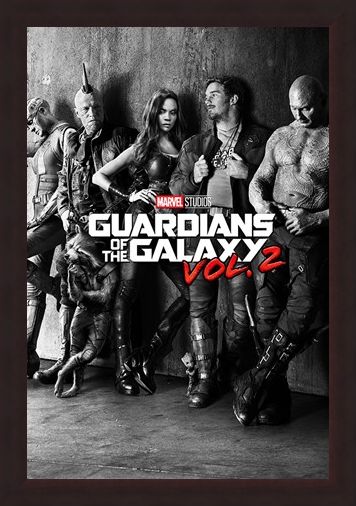 Framed Framed Black and White Teaser - Guardians Of The Galaxy Vol.2