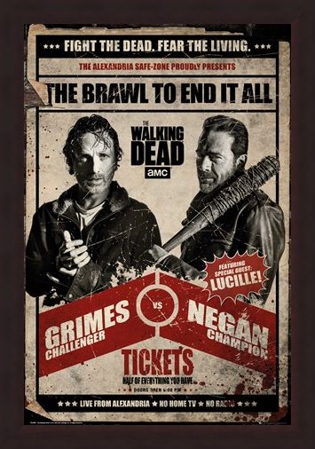 Framed Framed Fight Night - The Walking Dead