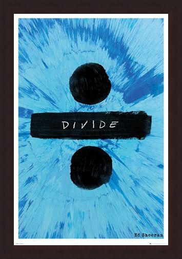 Framed Framed Divide - Ed Sheeran