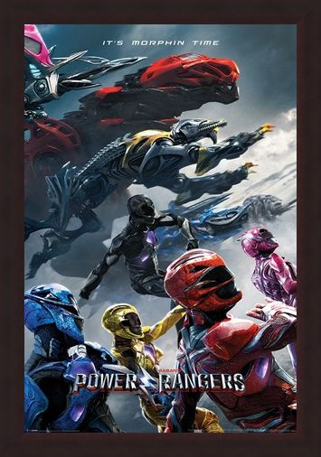 Framed Framed Movie Charge - Power Rangers