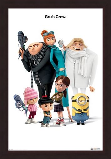 Framed Framed Gru's Crew - Despicable Me 3