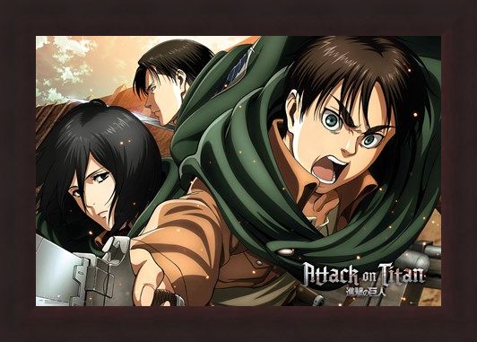 Framed Framed Scouts - Attack On Titan Season 2