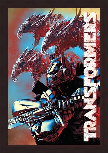 Framed Framed The Last Knight Dragons - Transformers