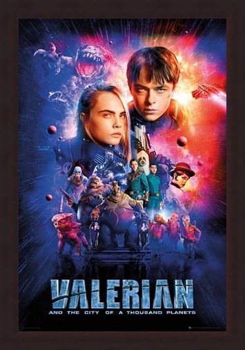 Framed Framed A Thriving Metropolis - Valerian