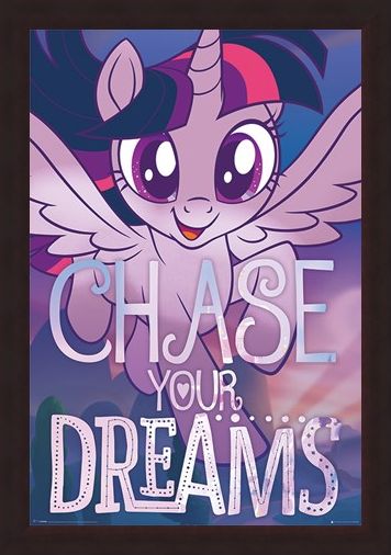 Framed Framed Chase Your Dreams - My Little Pony Movie