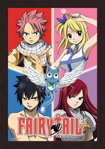 Framed Framed Quad Goals - Fairy Tail