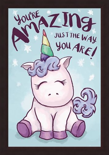 Framed Framed Perfect In Every Way - Unicorn Amazing