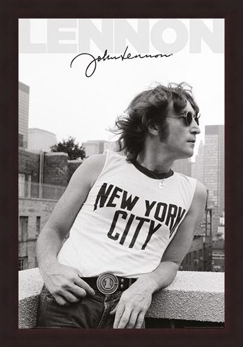 Framed Framed NYC Profile - John Lennon