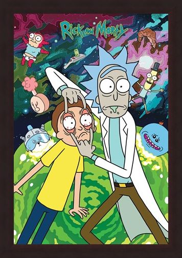 Framed Framed Watch - Rick and Morty