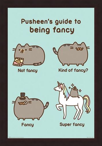 Framed Framed Super Fancy - Pusheen