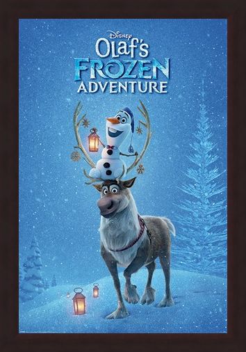 Framed Framed Ready For Action - Olaf's Frozen Adventure