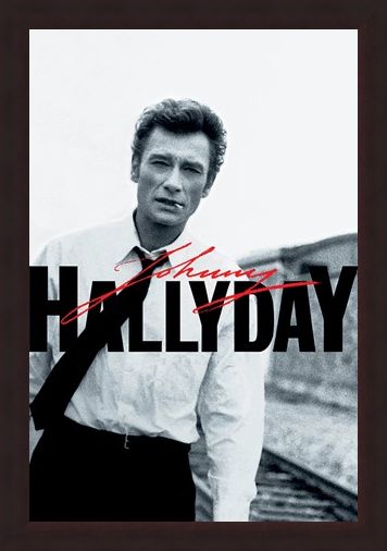 Framed Framed Train Tracks - Johnny Hallyday