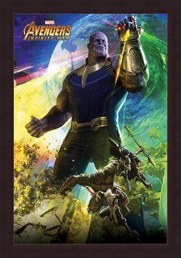 Framed Framed Thanos - Avengers Infinity War