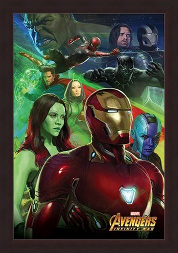 Framed Framed Iron Man - Avengers Infinity War