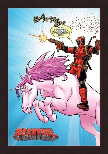 Framed Framed Unicorn - Deadpool
