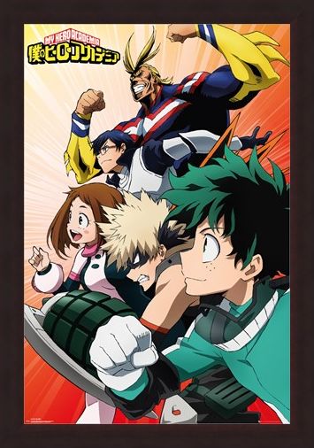 Framed Framed Heroes - My Hero Academia