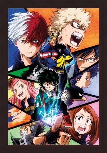 Framed Framed Character Burst - My Hero Academia