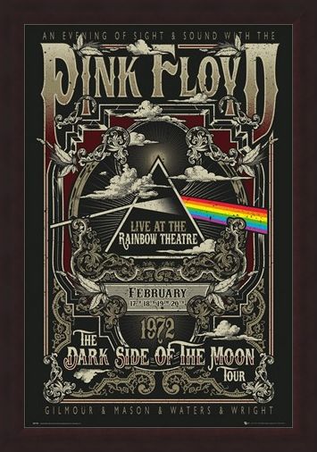 Framed Framed Rainbow Theatre - Pink Floyd