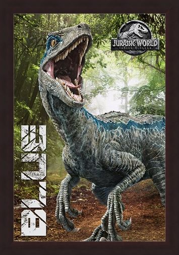 Framed Framed Fallen Kingdom- Blue - Jurassic World