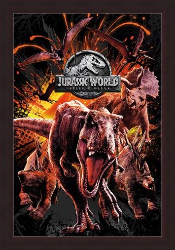 Framed Framed Fallen Kingdom Montage - Jurassic World