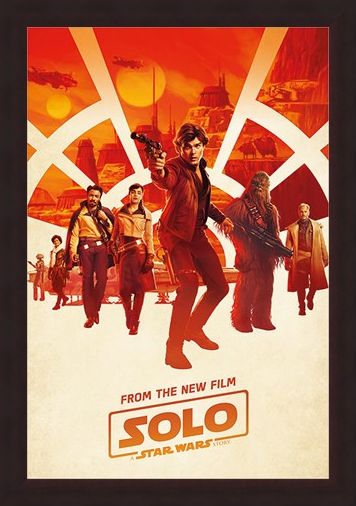 Framed Framed Millennium Teaser - Solo: A Star Wars Story