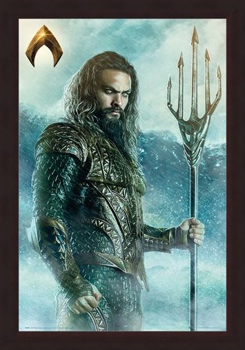 Framed Framed Aquaman Trident - Justice League