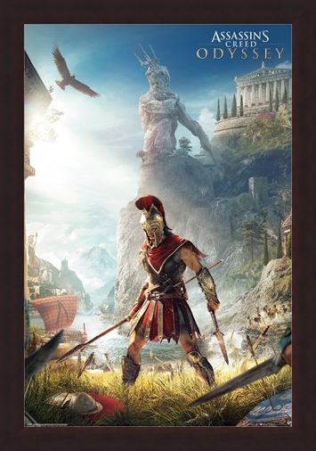 Framed Framed Odyssey Keyart - Assassins Creed