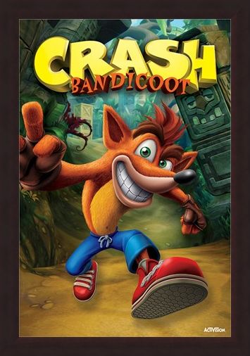 Framed Framed Next Gen Bandicoot - Crash Bandicoot