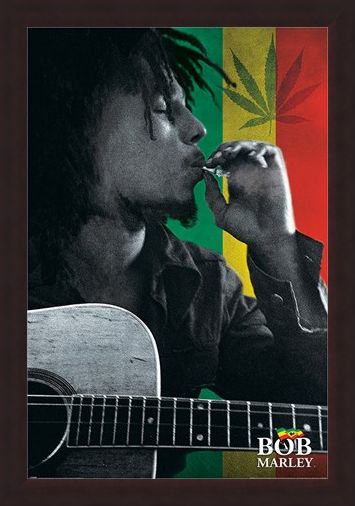 Framed Framed Smoke - Bob Marley