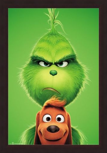 Framed Framed Grinch and Max - The Grinch
